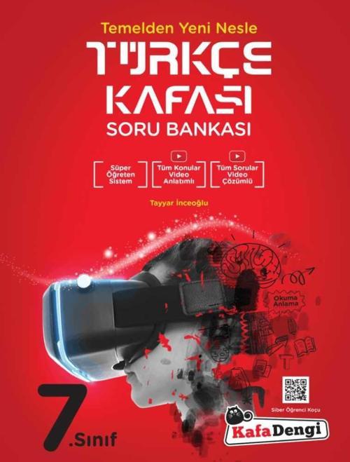 Kafa Dengi 7. Sınıf Türkçe Kafası Soru Bankası