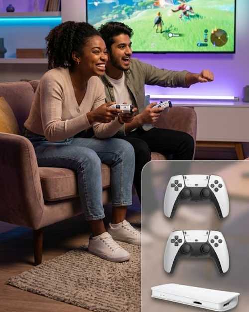 uygun M15 Retro Konsol – 20.000 Oyunlu, Çift Gamepadli, 4K HDMI popüler