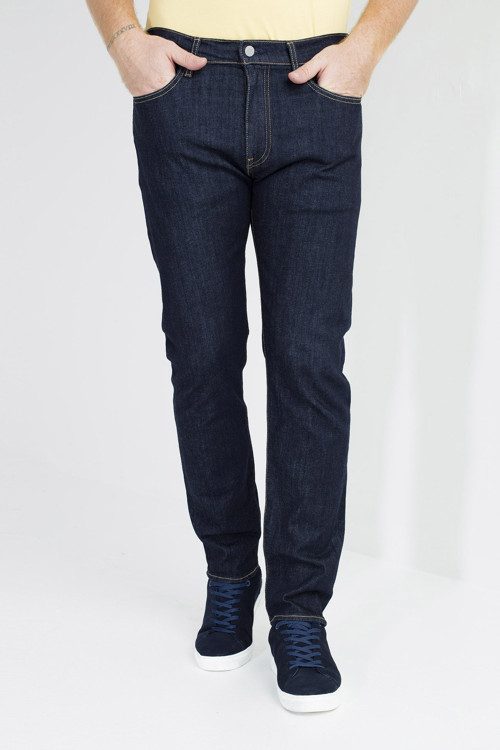 Pamuklu 502 Jeans Erkek Kot Pantolon 29507-0616 LACİVERT