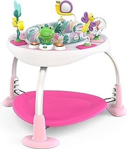 Bounce Bounce Baby 2'si 1 Arada Aktivite Zıplatıcı ve Masa - Oynak Avuç Içi