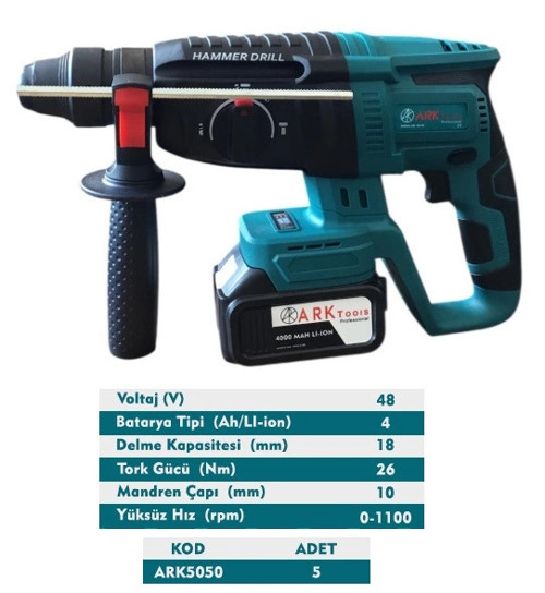 ŞARJLI HİLTİ 48V 26NM