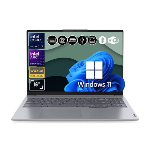 Thinkbook 21MS008RTR Atl26 Ultra7-155H 16GB Ram 512GB SSD Arc Graphics 16" WUXGA W11Pro Notebook