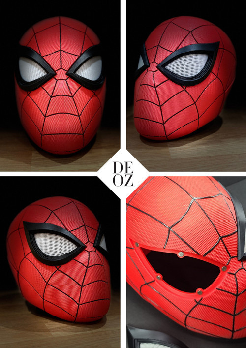 Spider Man PS5 Örümcek Adam Dokulu Kask – Cosplay & Koleksiyon Ürünü