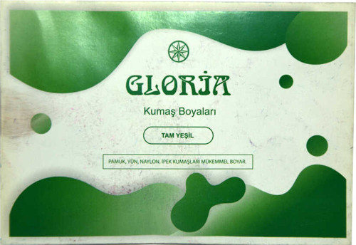 Kumaş Boyası Tam Yeşil 10 Gr Paket