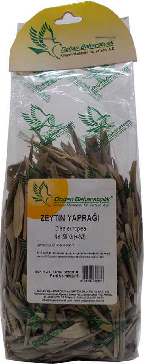 Zeytin Yaprağı Doğal 50 Gr Paket