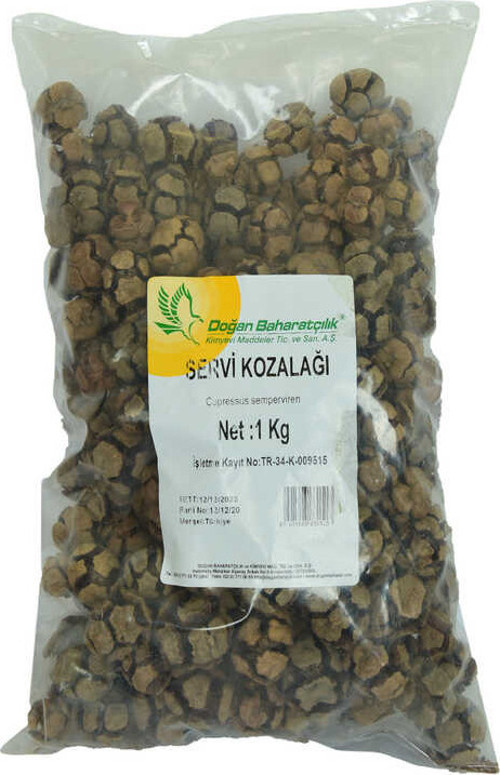 Selvi Kozalağı Doğal 1000 Gr Paket