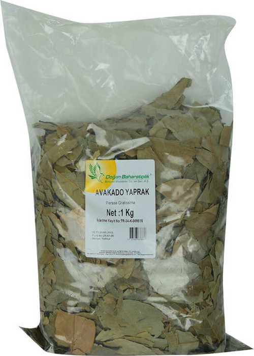 Avakado Yaprağı Doğal 1000 Gr Paket