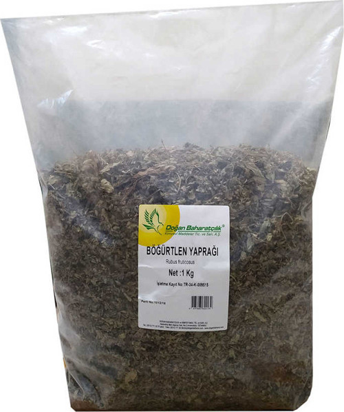 Doğal Böğürtlen Yaprağı 1000 Gr Paket