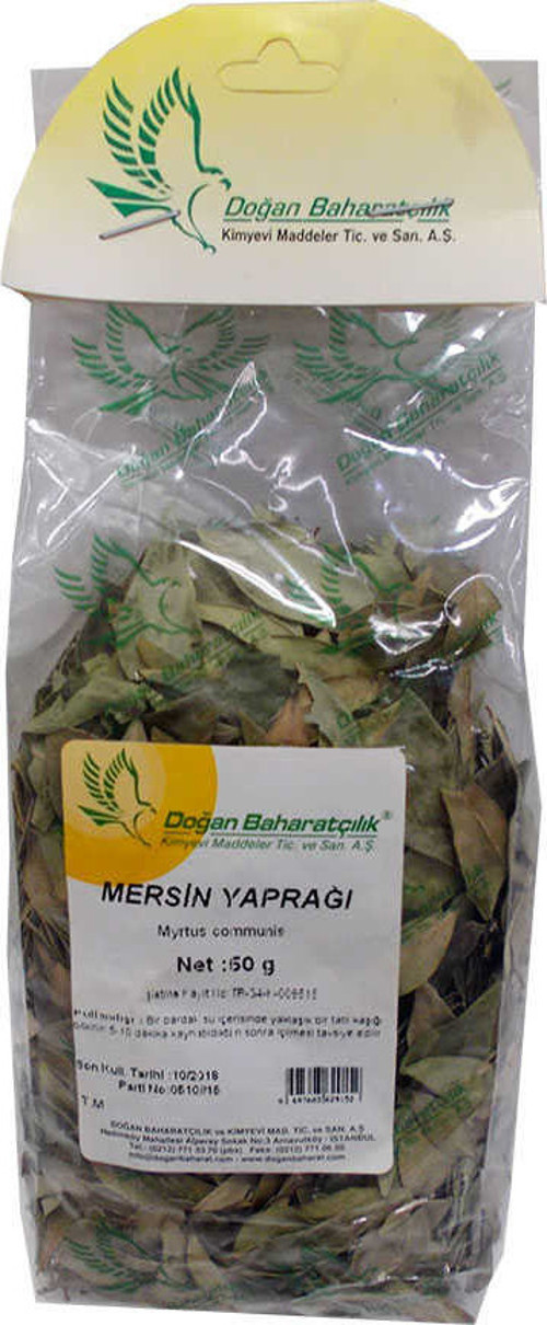 Mersin Yaprağı Doğal 50 Gr Paket