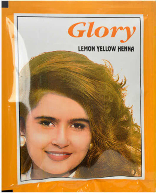 Limon Sarı Hint Kınası (Lemon Yellow Henna) 10 Gr Paket