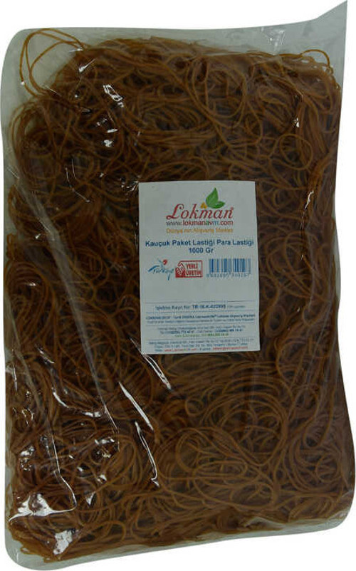 Kauçuk Paket Lastiği Para Lastiği 1000 Gr Paket