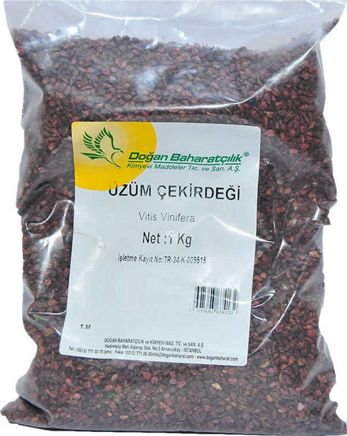 Üzüm Çekirdeği Tane Doğal 1000 Gr Paket
