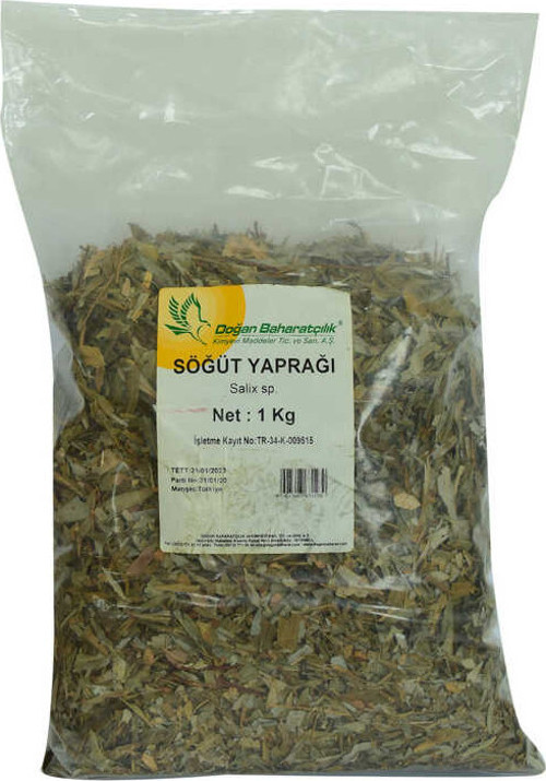 Söğüt Yaprağı Doğal 1000 Gr Paket