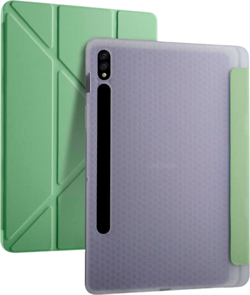 Galaxy Tab S9 Fe Plus 12,4 inç Uyumlu Fuchsia Kalem Bölmeli Stand Özellikli Akıllı Tablet Kılıfı