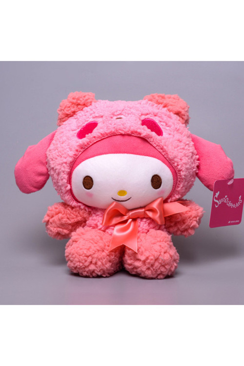 Kawaii Sanrio Sakura My Melody Cinnamoroll Peluş Oyuncak 25 Cm Doğum Günü Hediye