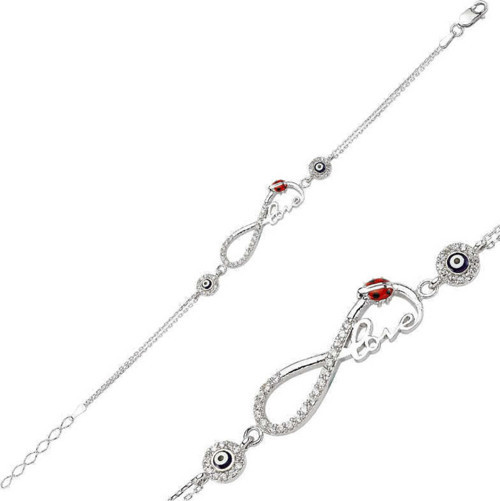 DMR Elegance DMR Elegance Gümüş Sonsuzluk Love Bileklik