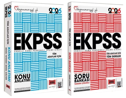 2026 EKPSS Konu + Soru Bankası 2 li Set Yargı Yayınları