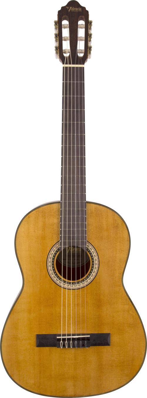 VC404 KLASİK GİTAR, SCALE 4/4, NATUREL MAT, KAPAK SITKA