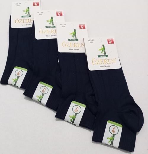 ERKEK BAMBU DİKİŞSİZ YIKAMALI 4'LÜ ÇORAP