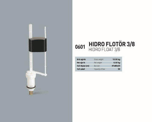 NKP HİDRO FLATÖR 3/8