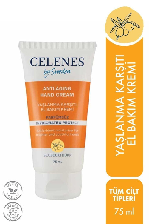 BY SWEDEN YAŞLANMA KARŞITI SEA BUCKTHORN EL BAKIM KREMİ 75 ML-