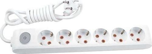 Multi-Let 6'lı Anahtarlı 2 Metre Kablolu Priz (90117602