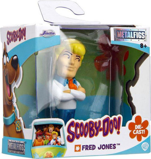 Jada Metalfigs ScoobyDoo Fred Jones DieCast Metal Karakter Figürü