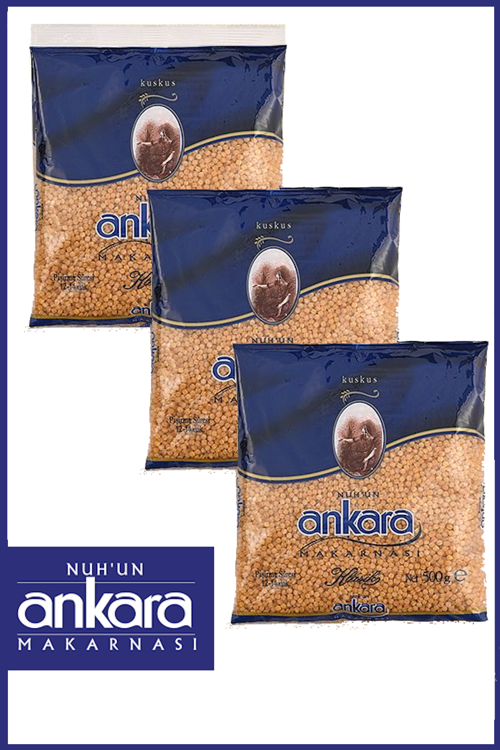 Kuskus Makarna 500 gr x 3 Adet