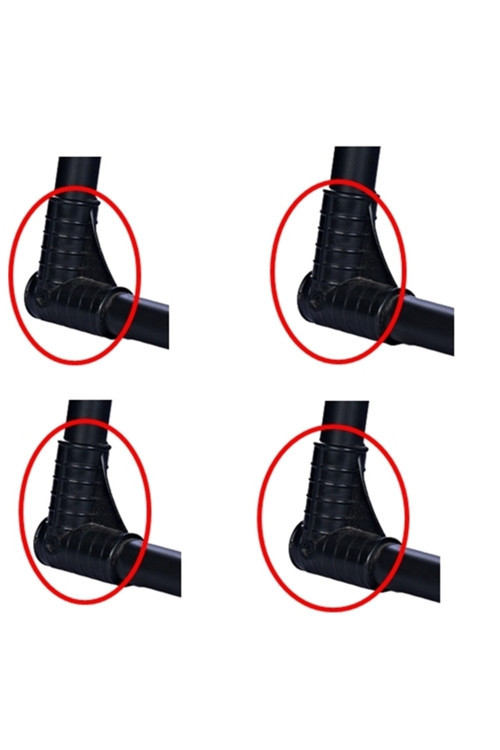 32 Lik 4 Adet Plastik Bebek Beşik Ayağı Salıncak Ayağı Boru Birleştirme