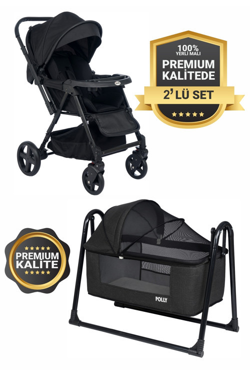 Keten Fileli Silinebilir Portatif Sallanır Anne Yanı Sepet Hamak Beşik Ve Çiftyön Bebek Arabası