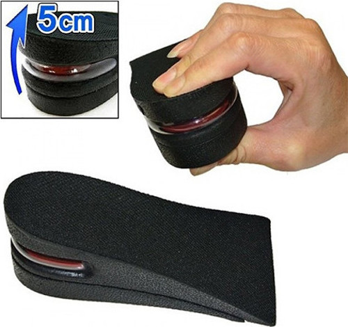 Hava Yastıklı Tabanlık (5 CM) (SİYAH)