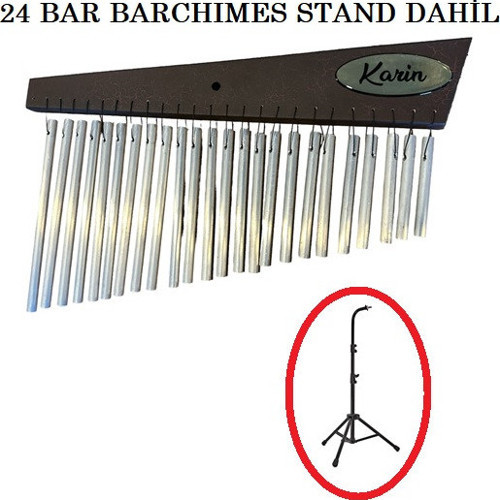 SFL-25-S Bar Chimes (25 Sesli) | Kristal Parlaklığında Efekt Sesleri Dayanıklı Askı İpi Profesyonel Perküsyon Seti