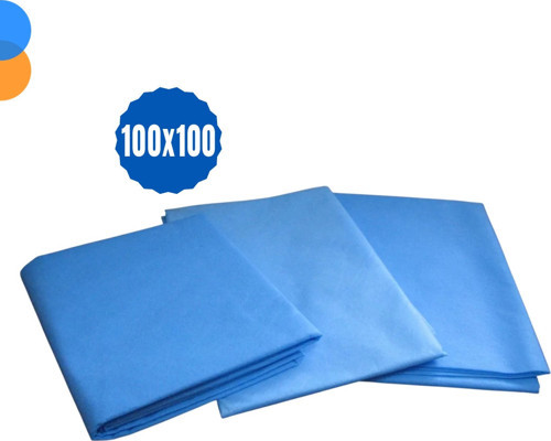Steril Cerrahi Düz Serviyet Örtüsü 100cm x 100cm - 10 Adet