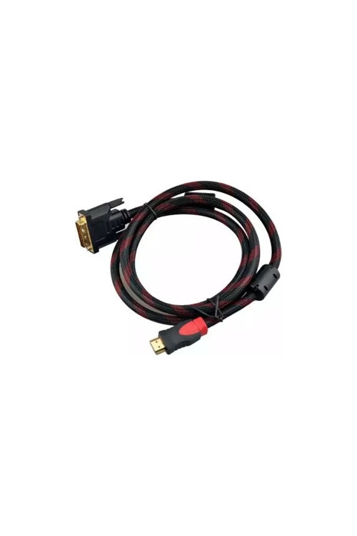 4600 HDMI To DVI 24+1 Çevirici Dönüştürücü Monitör Kablosu 1.5 mt