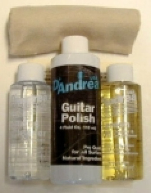 AC1 Komple Akustik Gitar Temizleme Seti | Cila, Tel Temizleyici ve Mikrofiber Bez Dahil Tam Bakım Paketi