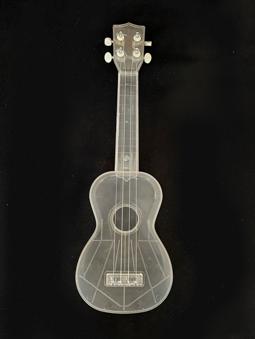Hawiian XU21-1-CL Şeffaf Kristal Soprano Ukulele | Darbeye Dayanıklı Şeffaf Polikarbon Gövde Su Geçirmez Yapı Eşsiz Sahn