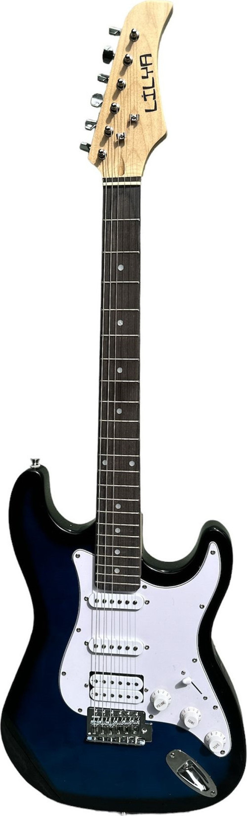 St309-ssh/bl Elektro Gitar - Mavi (eğitim - Ssh Strat) | 1 Humbucker - 2 Single Manyetik, Parlak Mavi Bitiş, Ergon