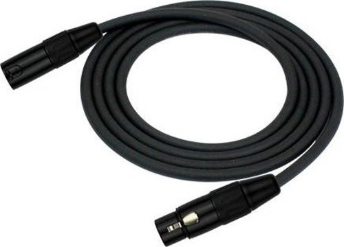 MPC-270PB-6M-BK Mikrofon Kablosu (6 Metre) | Sahne Kullanımı İçin İdeal Uzunluk Güçlü Sinyal Aktarımı ve Dayanıkl