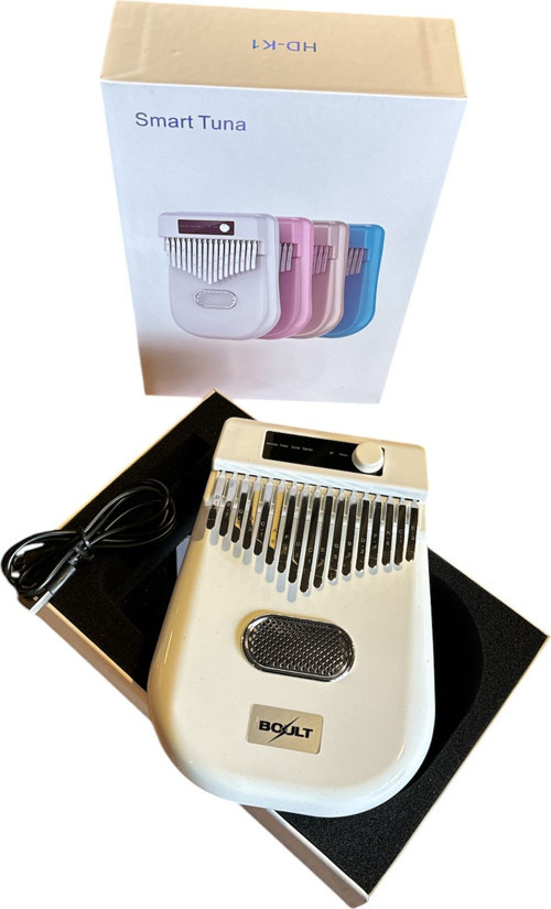 E177-W Beyaz Elektronik Kalimba | Hafif Tasarım Dahili Hoparlör Kulaklık Çıkışı