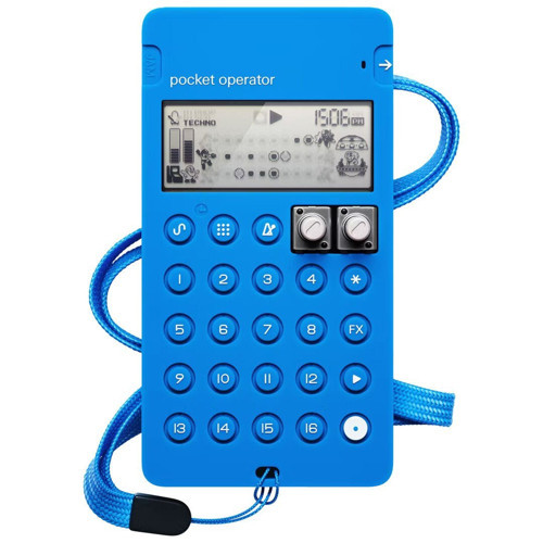 10 0040 CA-X Case Blue | Pocket Operator İçin Silikon Kılıf Mavi