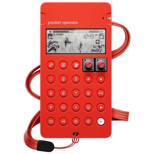 10 0041 CA-X Case Red | Pocket Operator İçin Silikon Kılıf Kırmızı