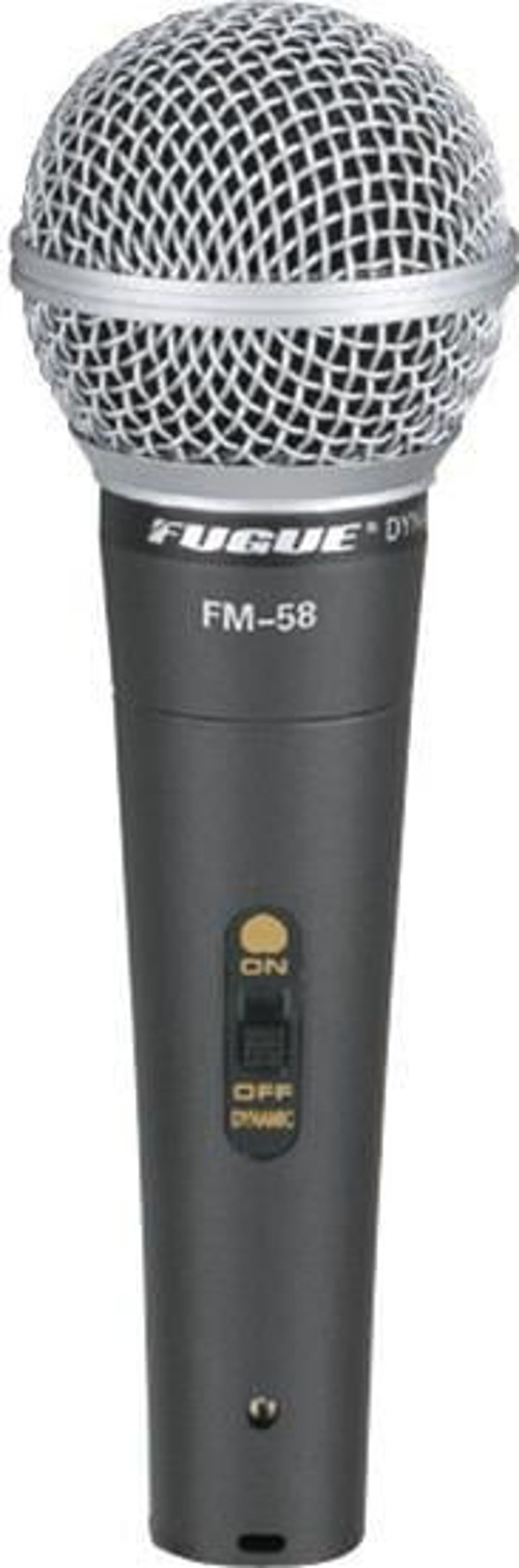 FM-58 Dinamik Mikrofon (Kablolu - Tek Yönlü - 600 Ohm)