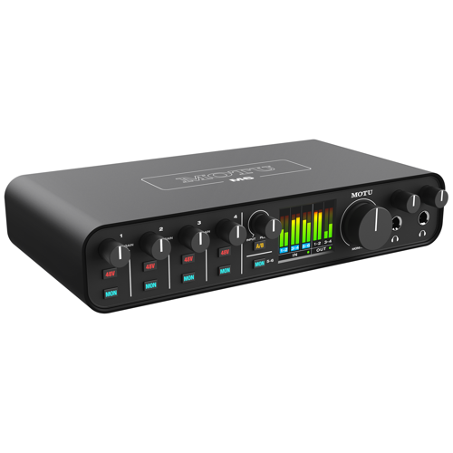 04 0038 M6 USB Ses Kartı | 6 Giriş/4 Çıkış Loopback Özelliği Podcast ve Yayın İçin