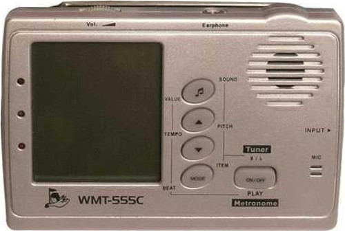 WMT555C Metronom & Akort Aleti | Şarj Edilebilir Dijital Tuner