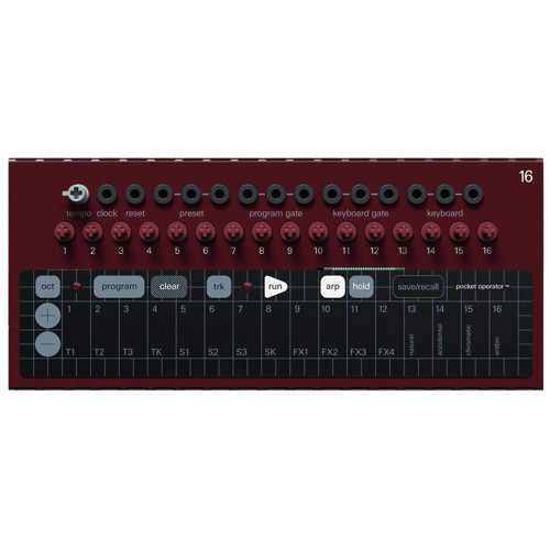 10 0008 Pocket Operator Modular 16 | Dokunmatik Klavye ve Sequencer Kendi Kendine Montaj