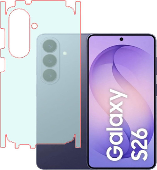 Samsung Galaxy S26 ile Uyumlu 360 Arka Kaplama