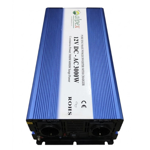 3000 Watt 12 Volt Ups (Şebeke Şarjlı) Tam Sinüs İnverter