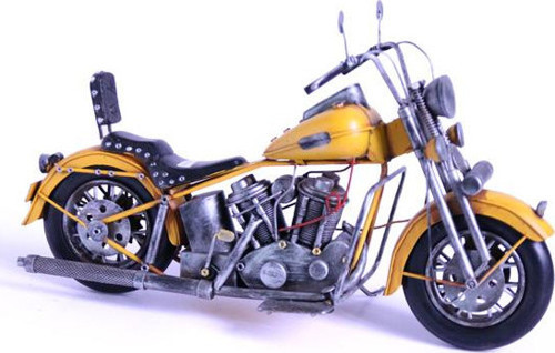 Dekoratif Metal Motosiklet Biblo Dekoratif Hediyelik