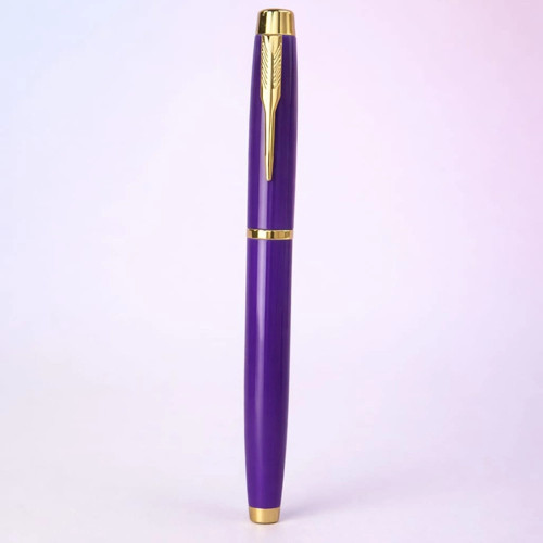 Mor Metal Roller Kalem