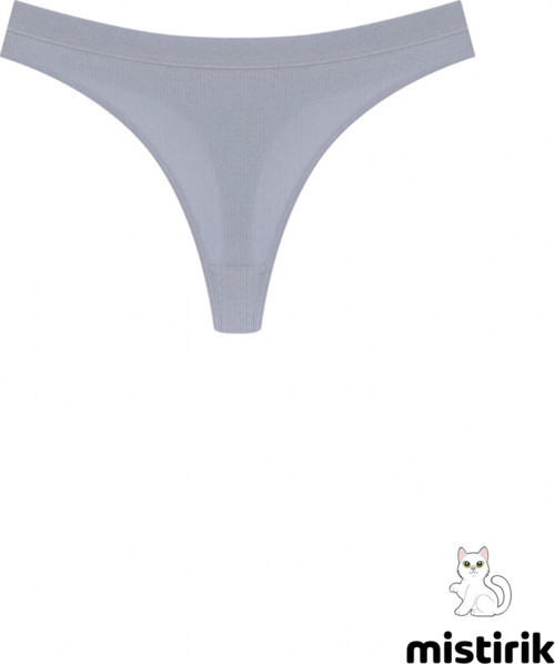 Paulo Model Fitilli Tanga Slip Iz Belli Etmez Külot Lila Renk